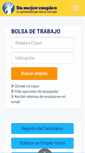 Mobile Screenshot of cr.unmejorempleo.com